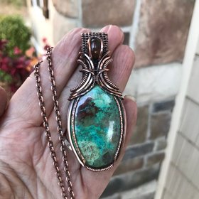 Shattuckite, Turquoise