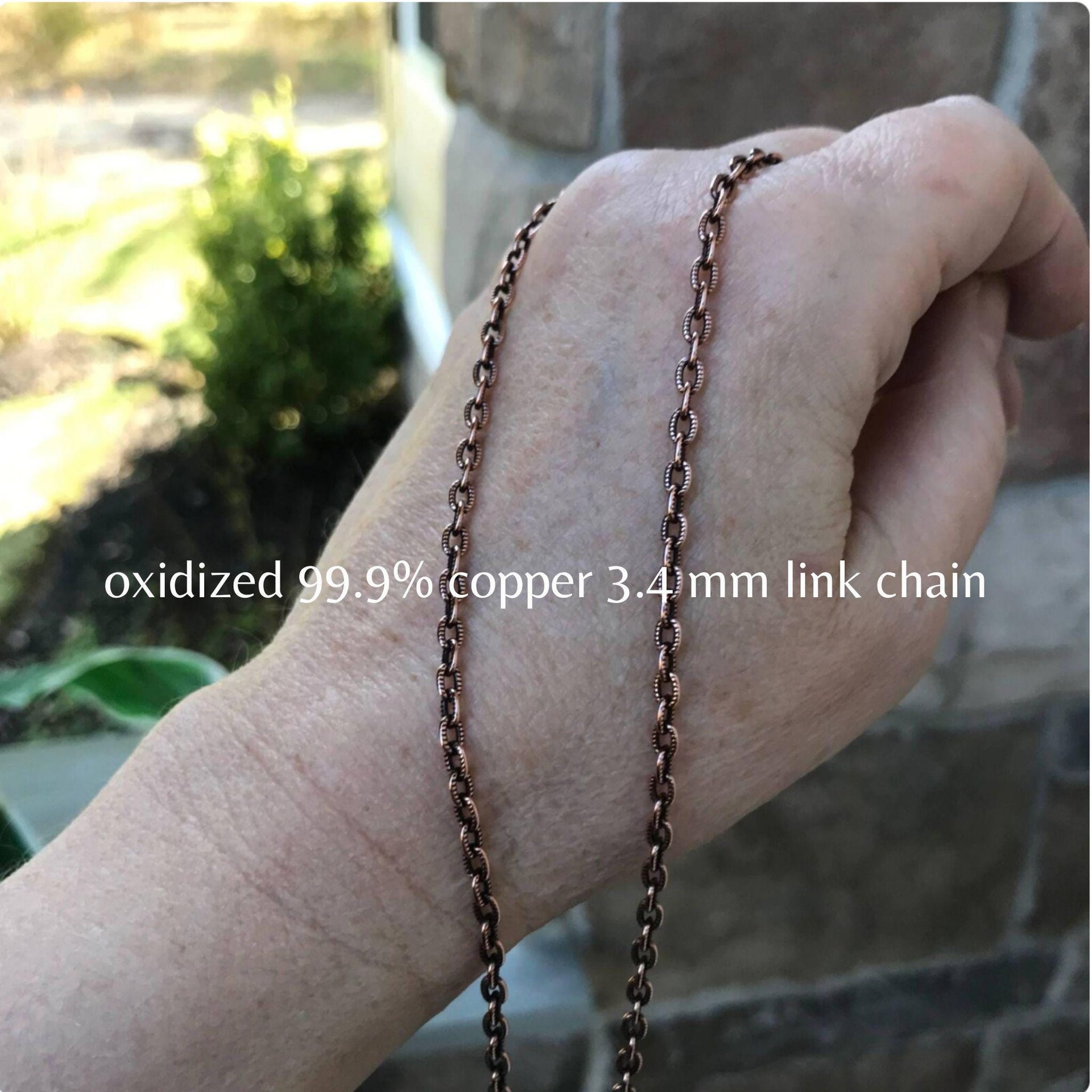 Aurora Opal Rainbow Copper Necklace