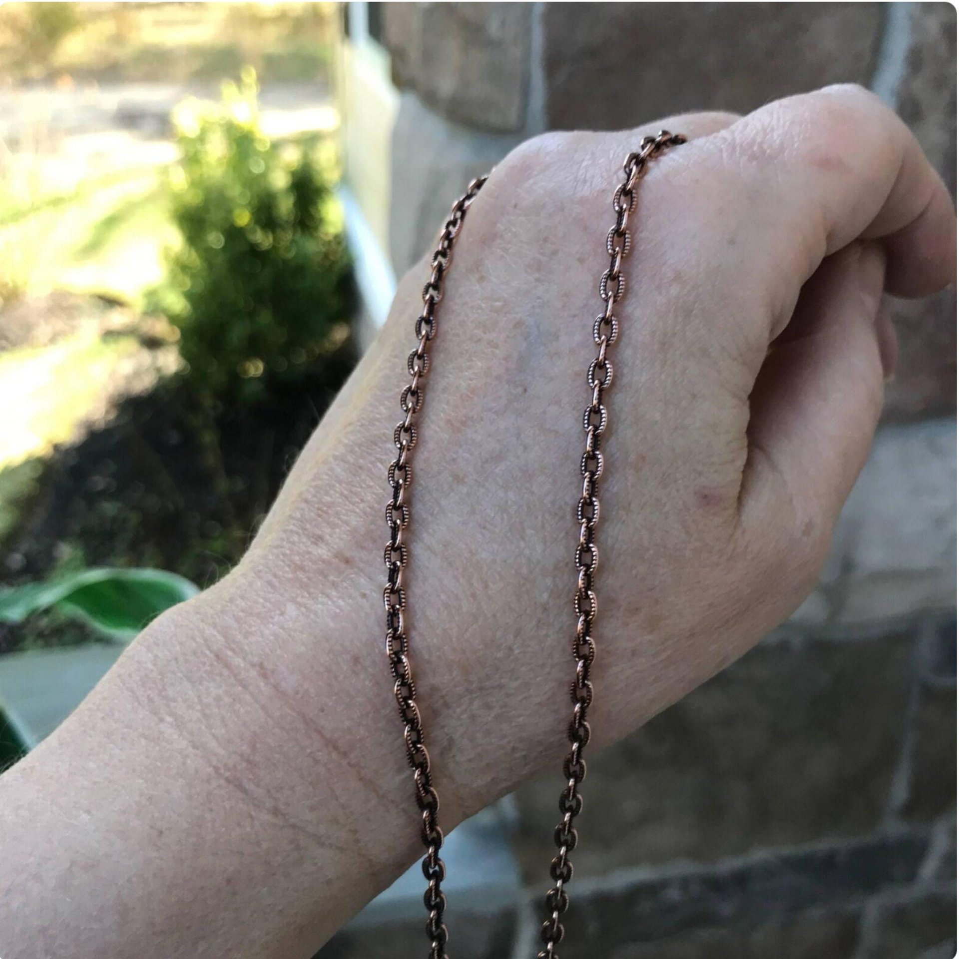 Blue Rainbow Labradorite Woven Pendant